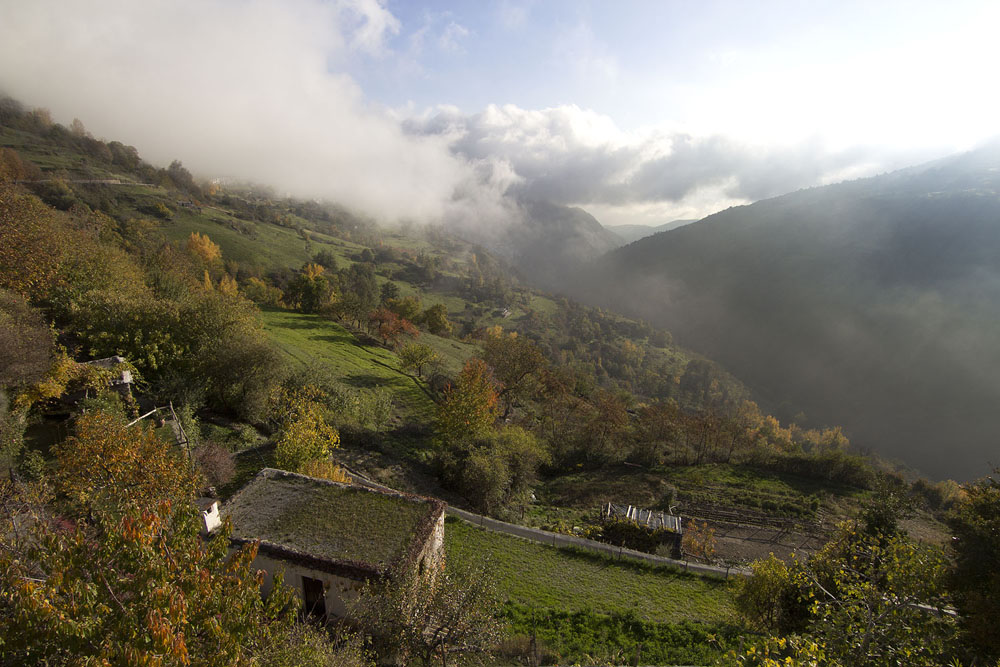 Capileira after an autumn rainy day